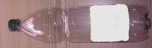 Flasche zum Versenden von Garnelen